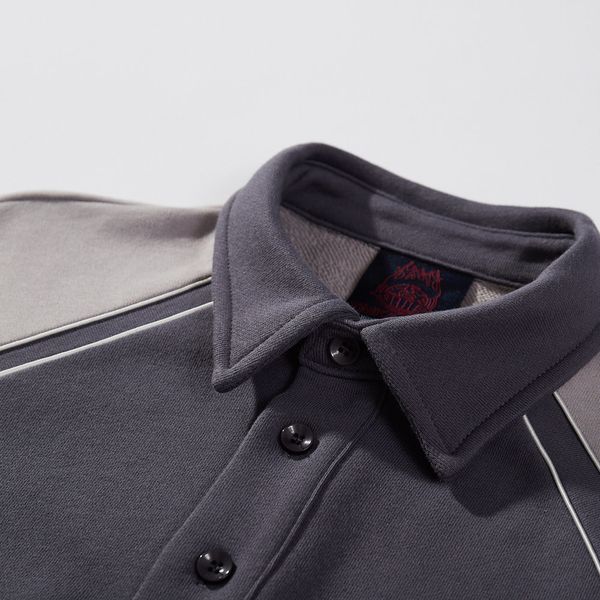 Толстовка College Серый - фото 3