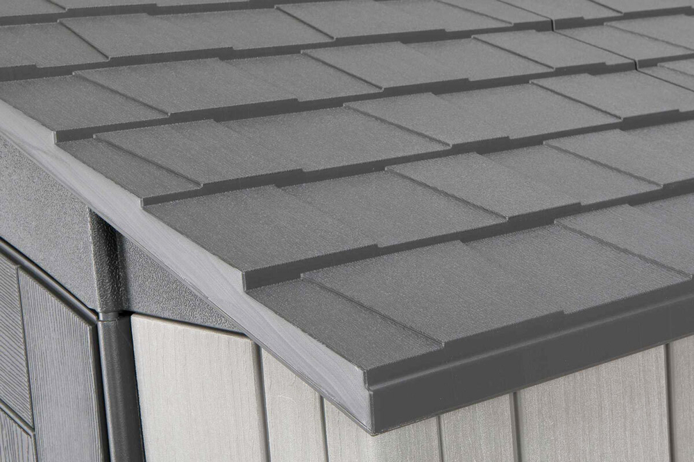 Сарай пластиковый WoodLook 7х9,5