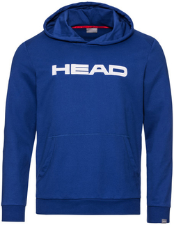 Кофта для мальчика теннисная Head Club Byron Hoodie JR - royal blue/white