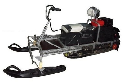 Мотобуксировщик РАЗГУЛЯЙ-15 Стандарт с лыжным модулем