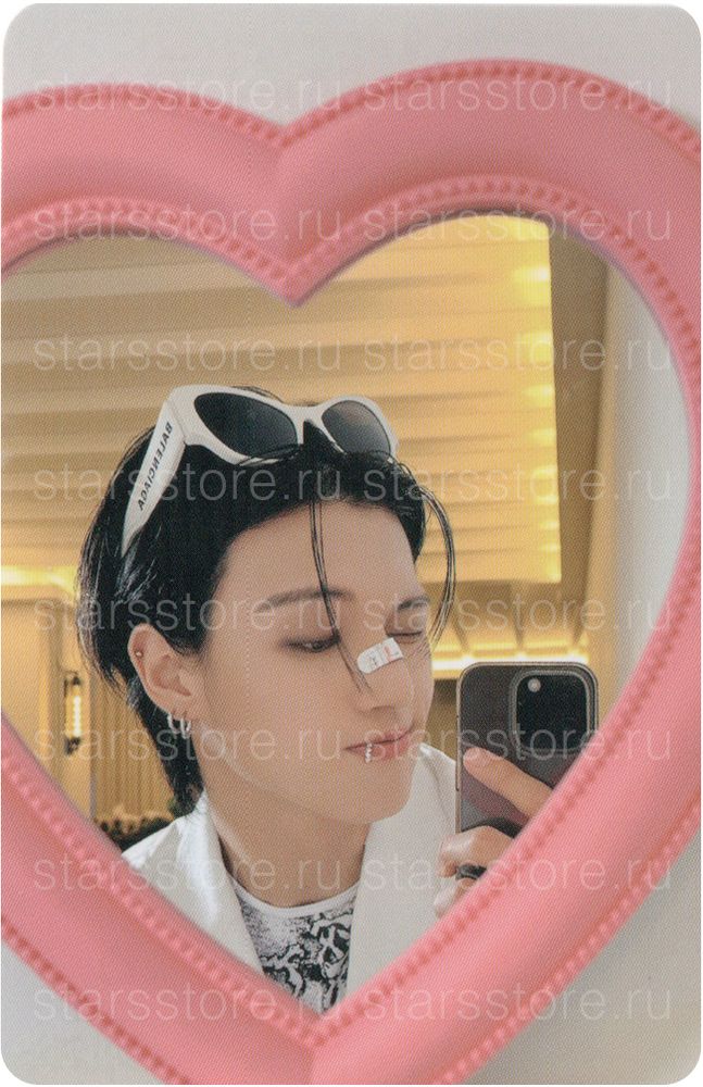 Фотокарта Wooyoung ATEEZ - GOLDEN HOUR : Part.2 (MAKESTAR)