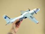 Модель самолета Ан-24Б (М1:72, Хабаровские авиалинии)