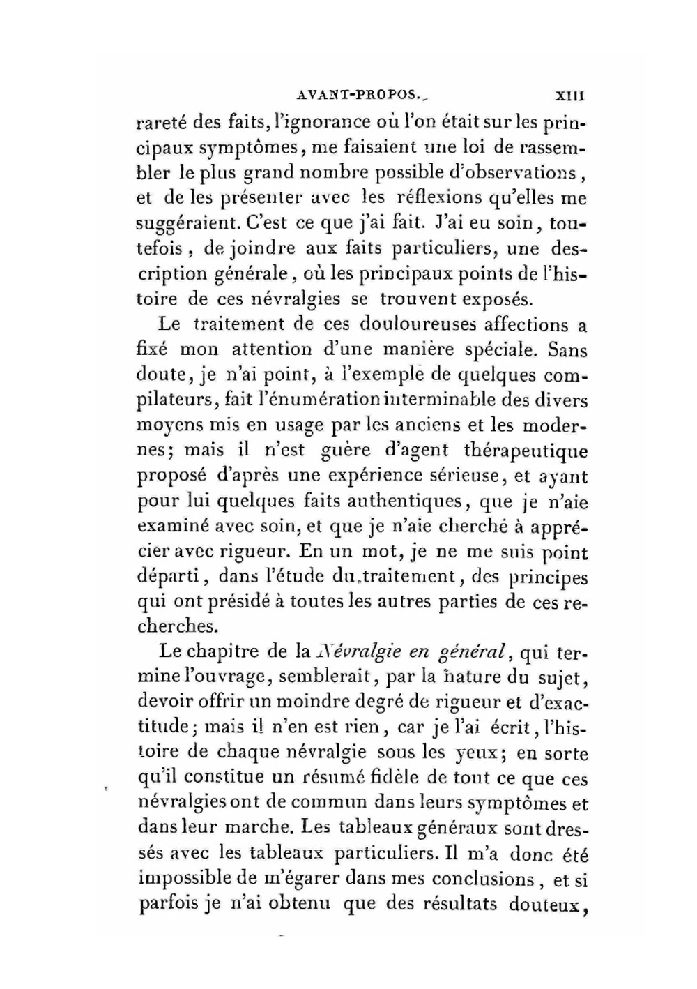 Traité des névralgies, ou, Affections douloureuses des nerfs | F.L.I. Valleix