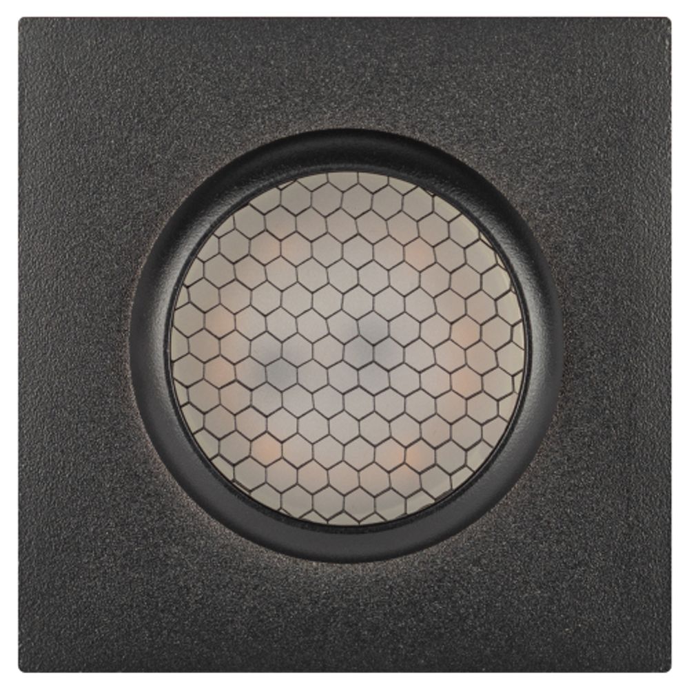 Встраиваемый светильник алюминиевый ЭРА KL110 BK MR16 GU5.3 черный матовый