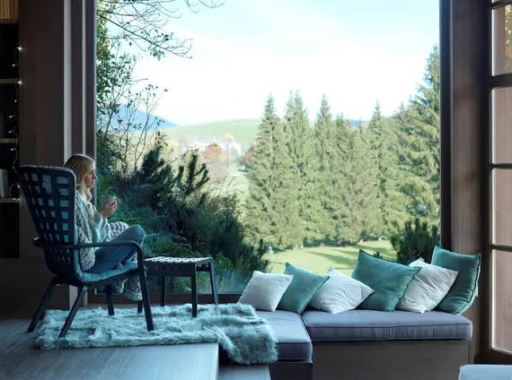 Пластиковое кресло Folio антрацит