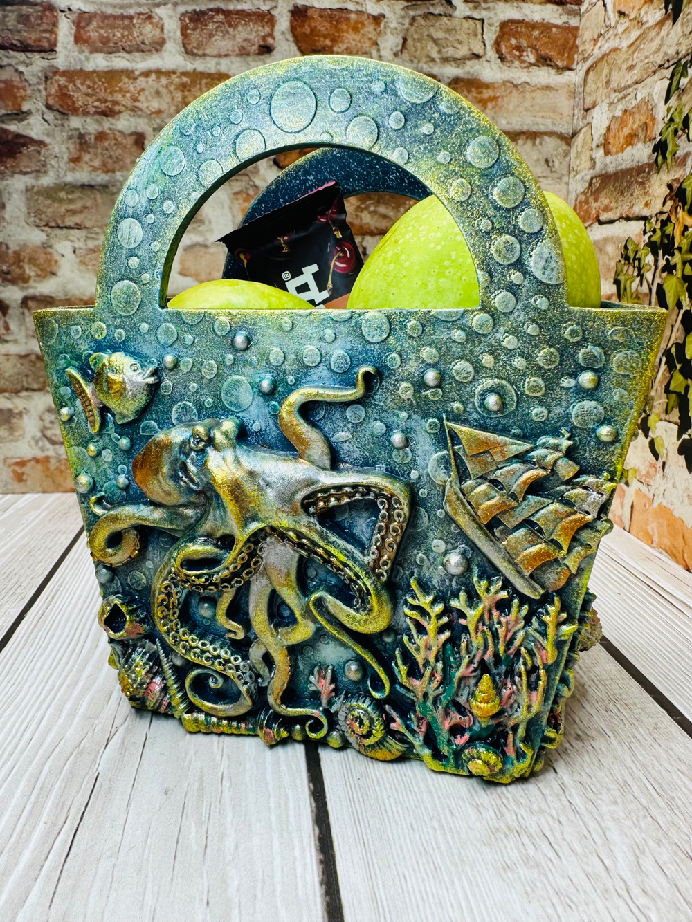 Набор корзиночек в морском стиле