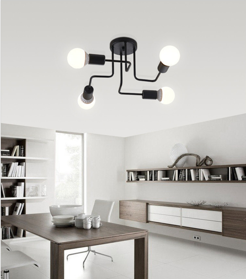 Ceiling design lamp Spider  (6 lampshades)