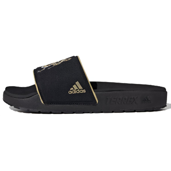 Adidas Terrex Adilette Bold 'Black Gold'