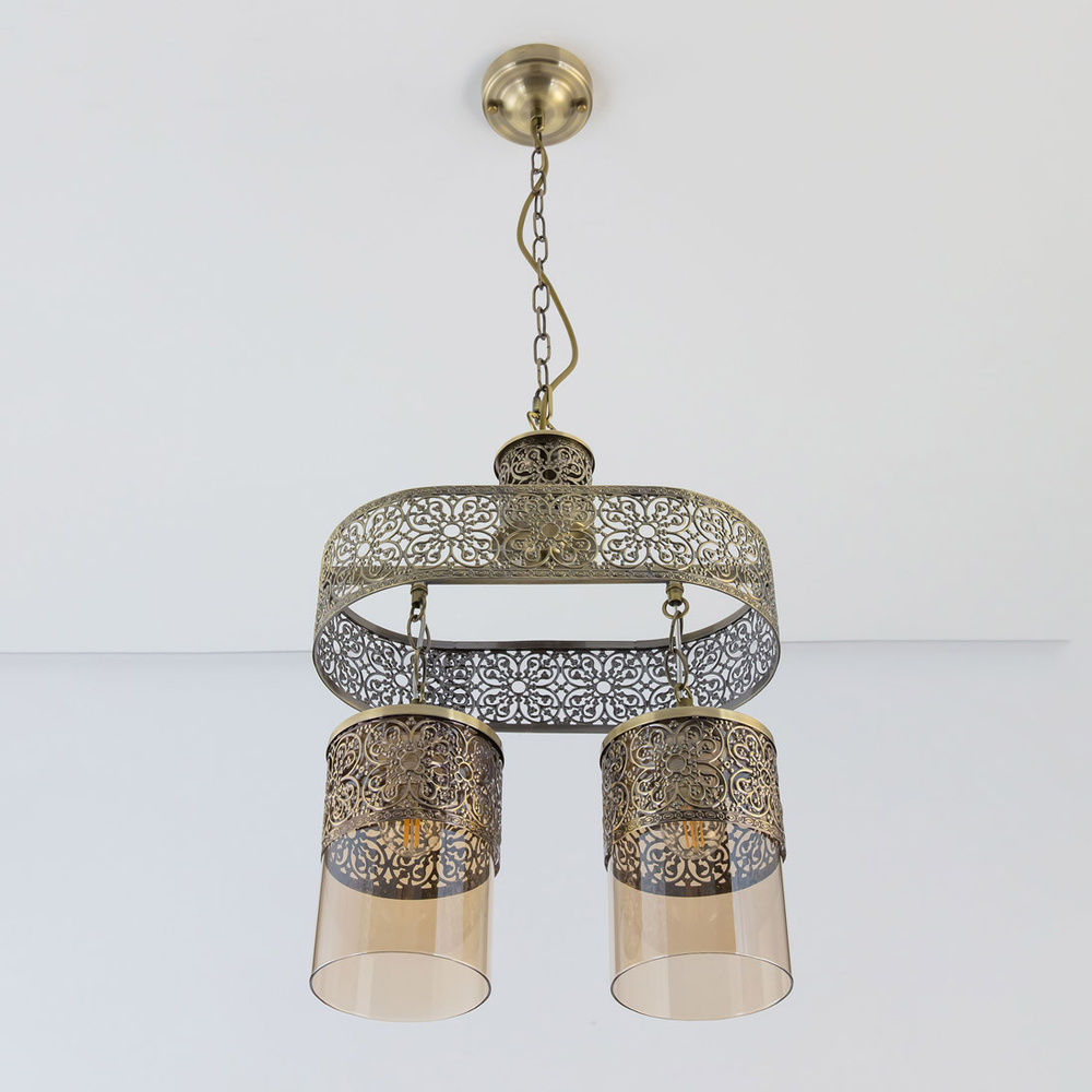 Citilux Эмир CL467223 Люстра подвесная Бронза