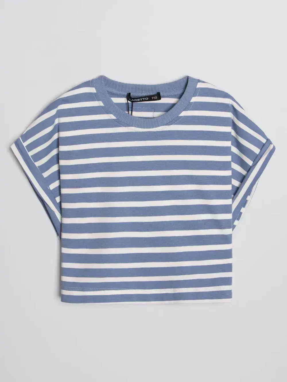 Футболка для девочки на лето в полоску