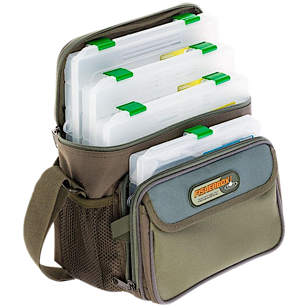 Сумка Fisherbox C107 (в комплекте 4 коробки Fisherbox: 250sh - 3 шт., 216sh - 1 шт.)