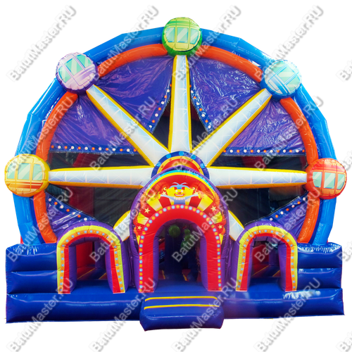 Надувной батут "Колесо обозрения" 5*5*5 м