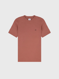 Футболка C.P. Company 30/1 Jersey Goggle Coral