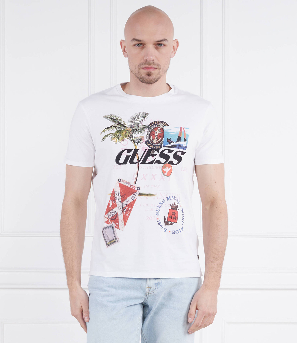 Футболка GUESS - белый(M3GI38 KBDL0)