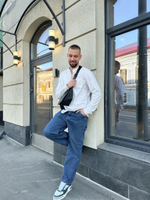 CITY мужская сумка черная