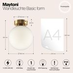 Настенный светильник (бра) Maytoni MOD321WL-01G2