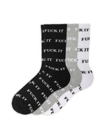 Носки ( Набор 3 Шт. ) Fuck It 3 Pack Socks