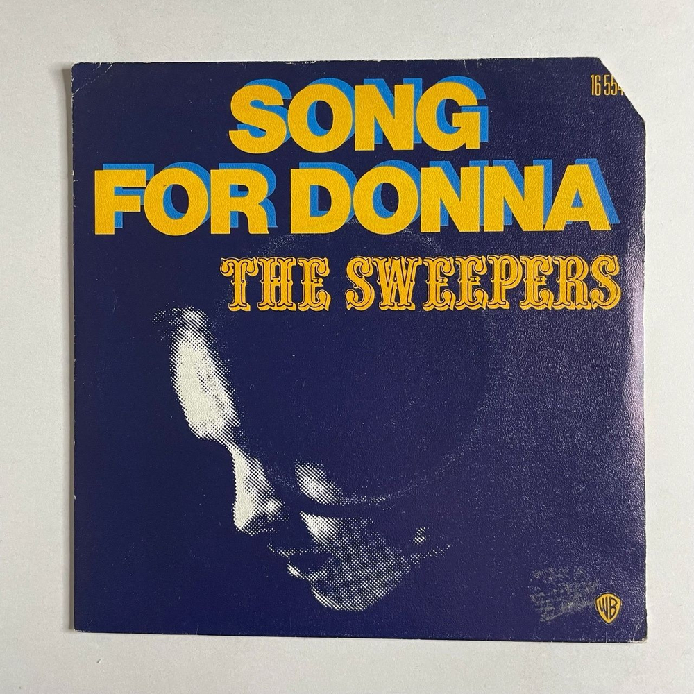 Винтажная виниловая пластинка LP The Sweepers Song For Donna, I Found Love (France 1975) 7 дюймов, 45 RPM, Single