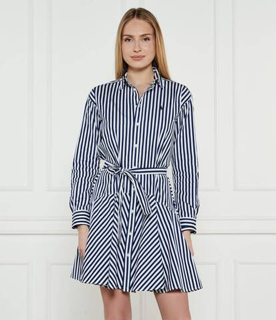 Платье с ремешком POLO RALPH LAUREN - голубой(211929600)