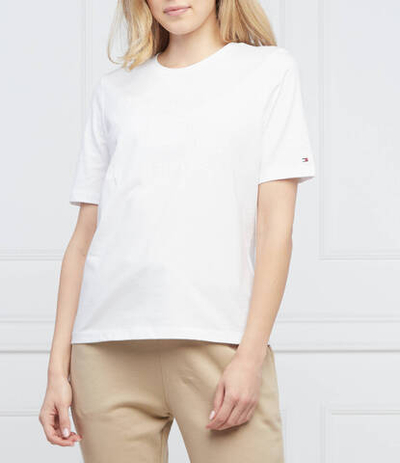 футболка Tommy Hilfiger - белый(WW0WW33522)