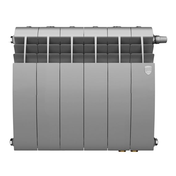 Радиатор Royal Thermo BiLiner 350 Silver Satin VR80 - 6 секц. купить в Москве и Московской области по низкой цене с доставкой по России — (1) Радиатор Royal Thermo BiLiner 350 Silver Satin VR80 - 6 секц. — (1)