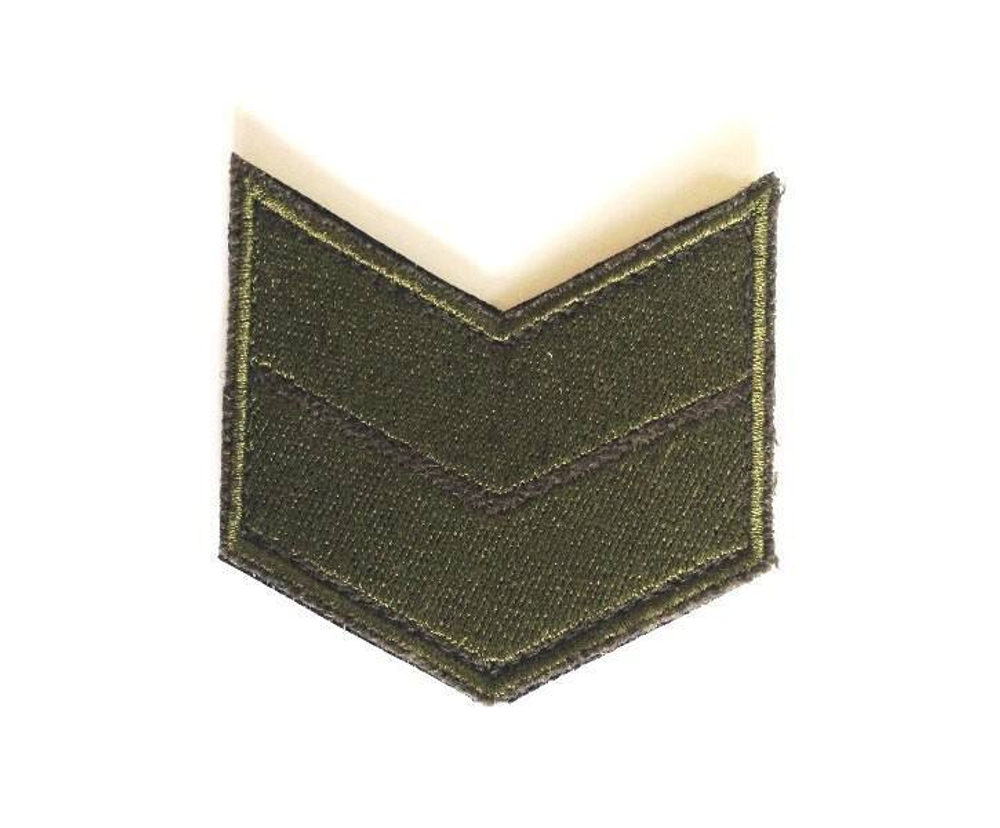 Нашивка за выслугу 10 лет оливковая