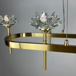 Подвесная Люстра Lotos Long 10 By Imperiumloft