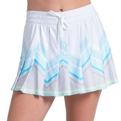 Теннисная юбка Lucky in Love High Waist Lavish Lane - white