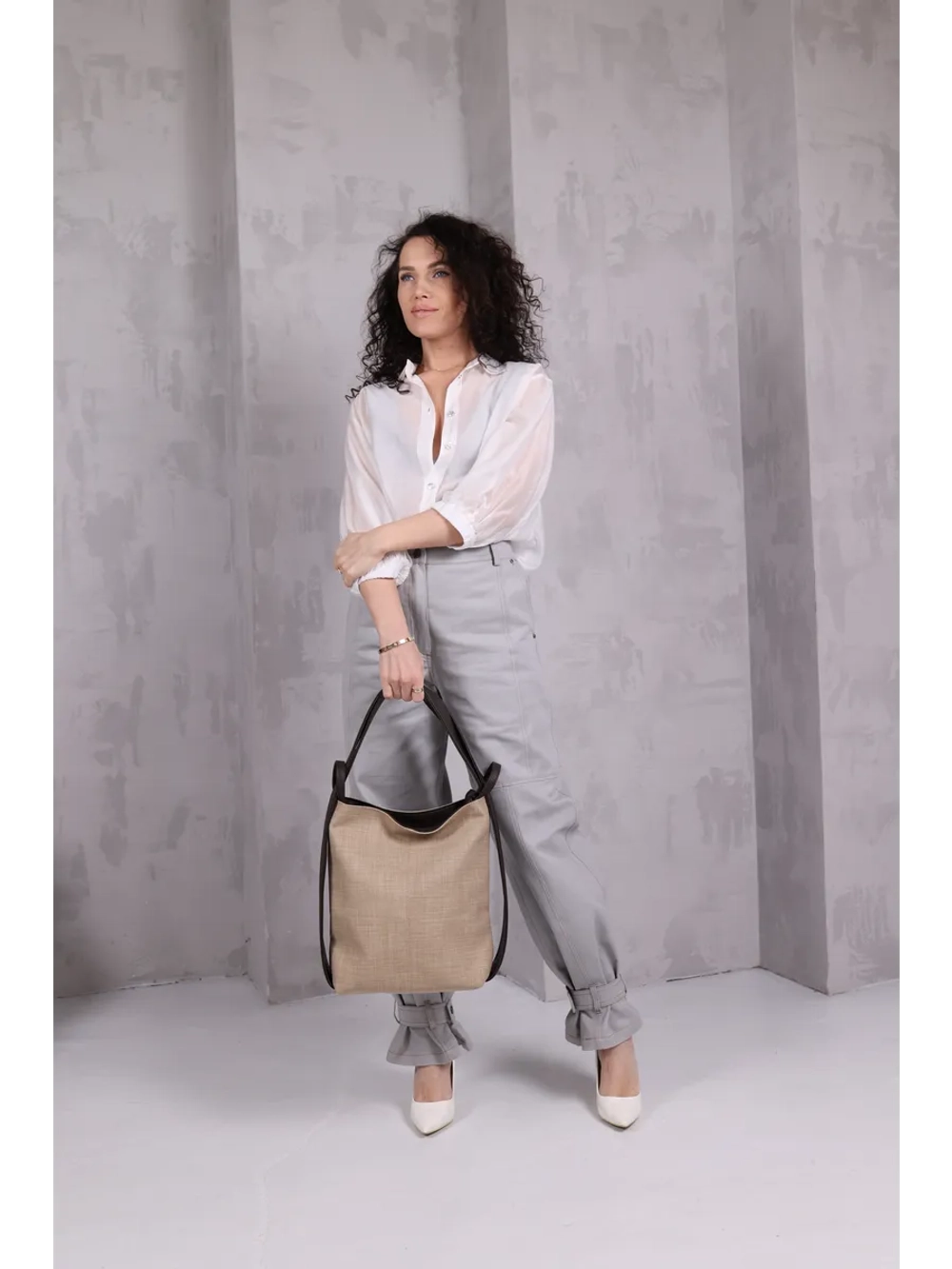 Сумка рюкзак через плечо большая трансформер