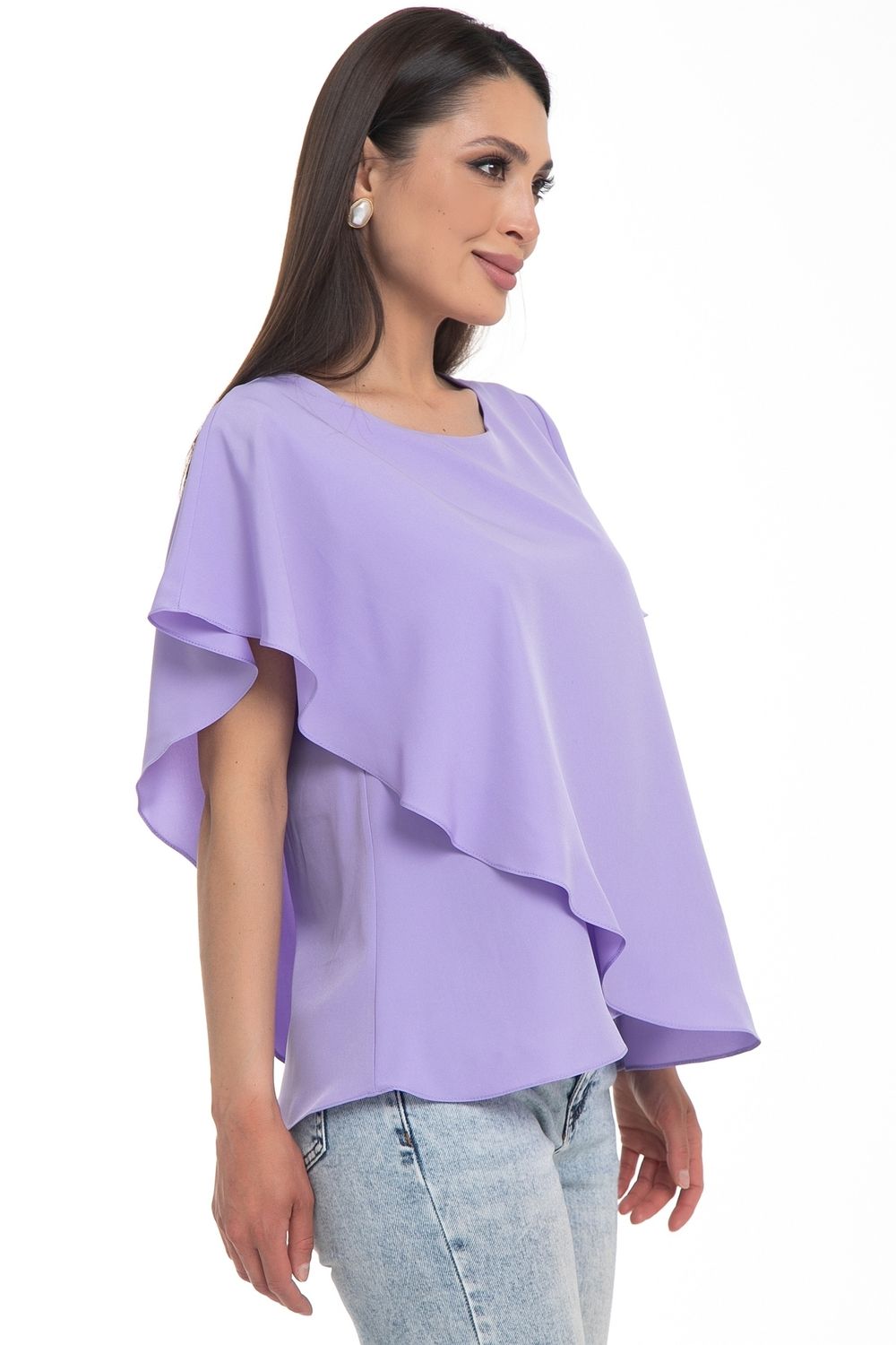 Блуза Яркое лето (сирень) Diolche