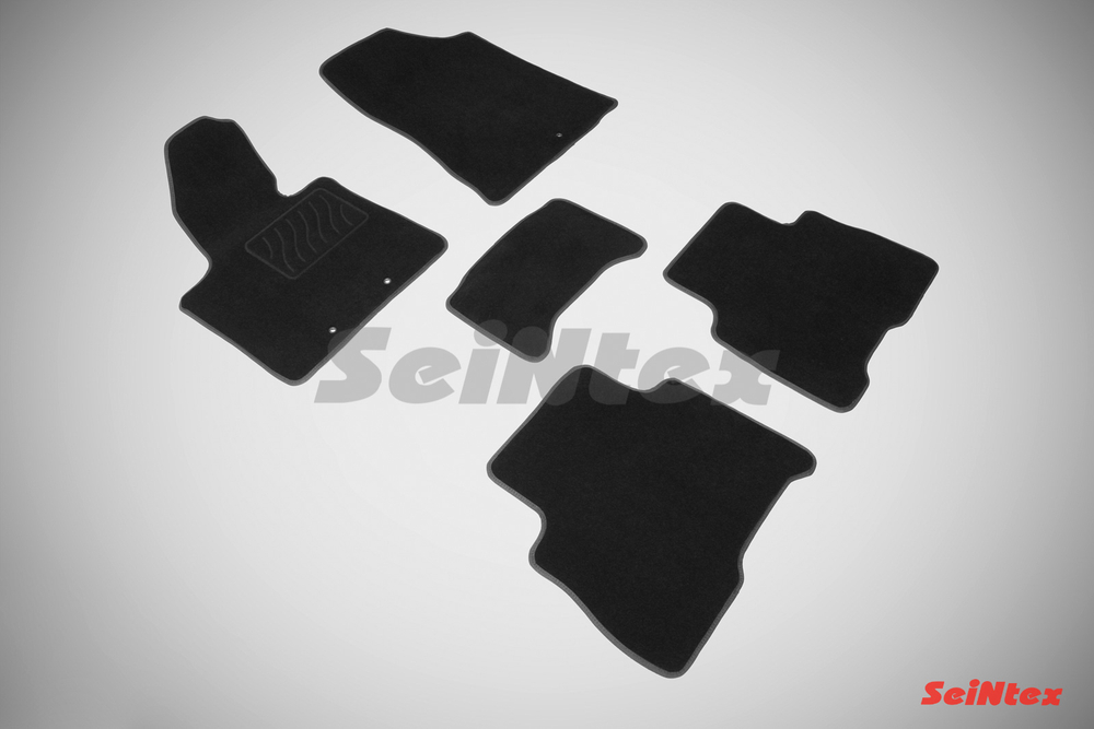 Ворсовые коврики LUX для KIA Sorento II rest 2012-2015 Seintex.85485