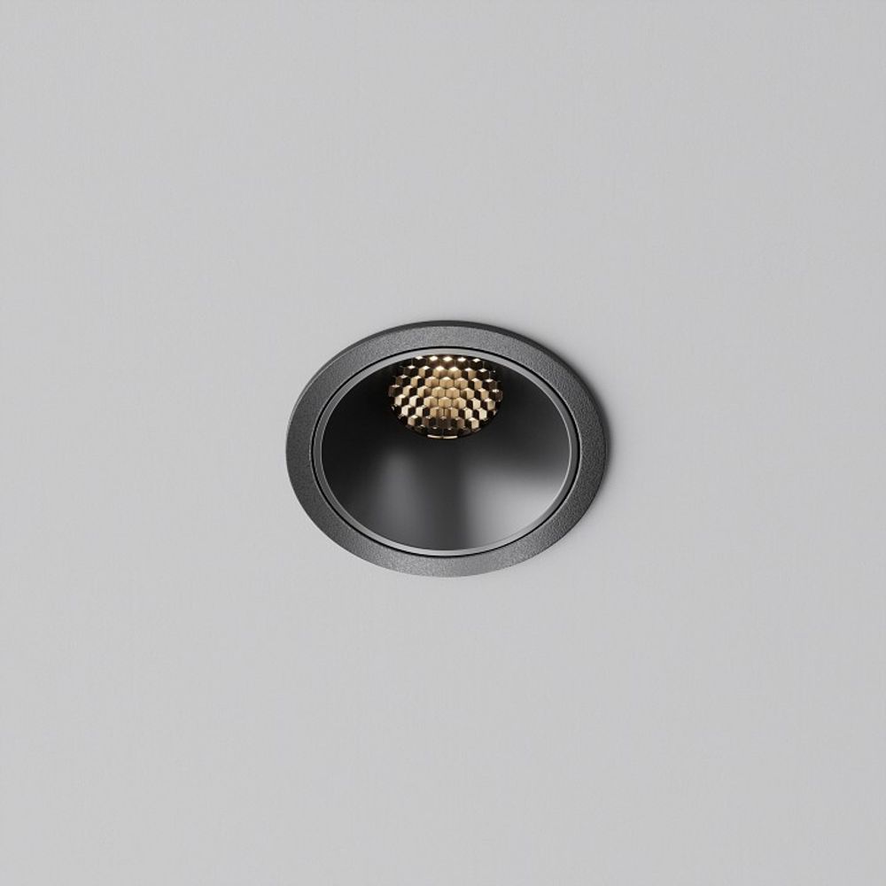 Встраиваемый светильник Maytoni Alfa LED DL043-01-10W3K-RD-B-1