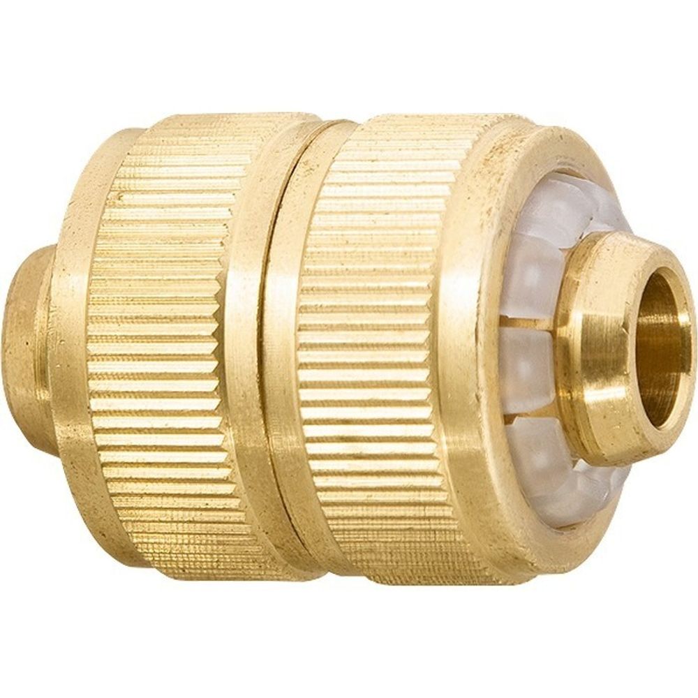 Муфта ремонтная для шланга, 1/2, латунная Palisad, 66535