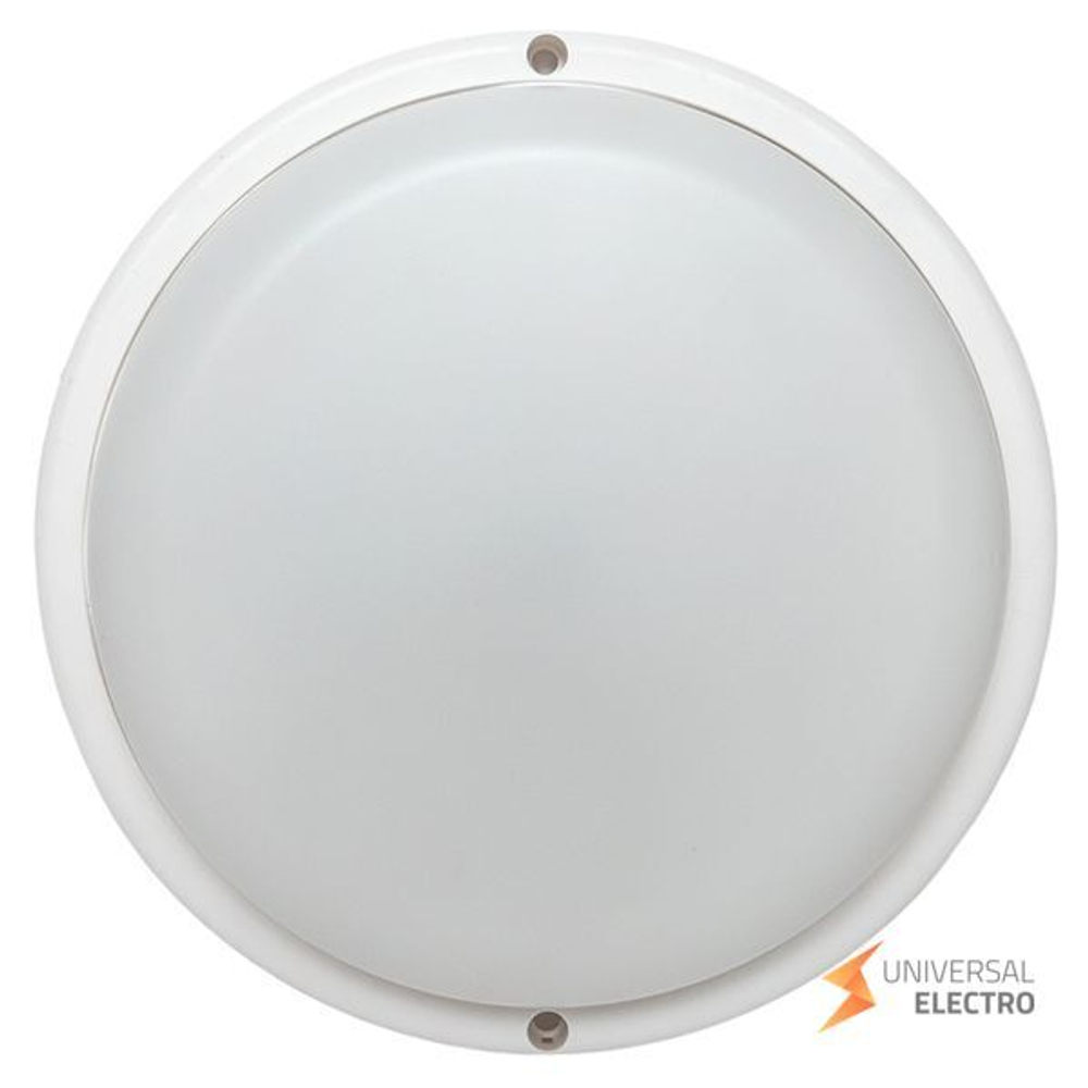 Светильник светодиодный ЖКХ круг ДПО-1200 с оптико-акустическим датчиком движения 18Вт 4000K IP65 LUMA EKF