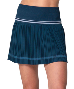 Теннисная юбка Lucky in Love Eyelet You Win Motion Pleated - midnight