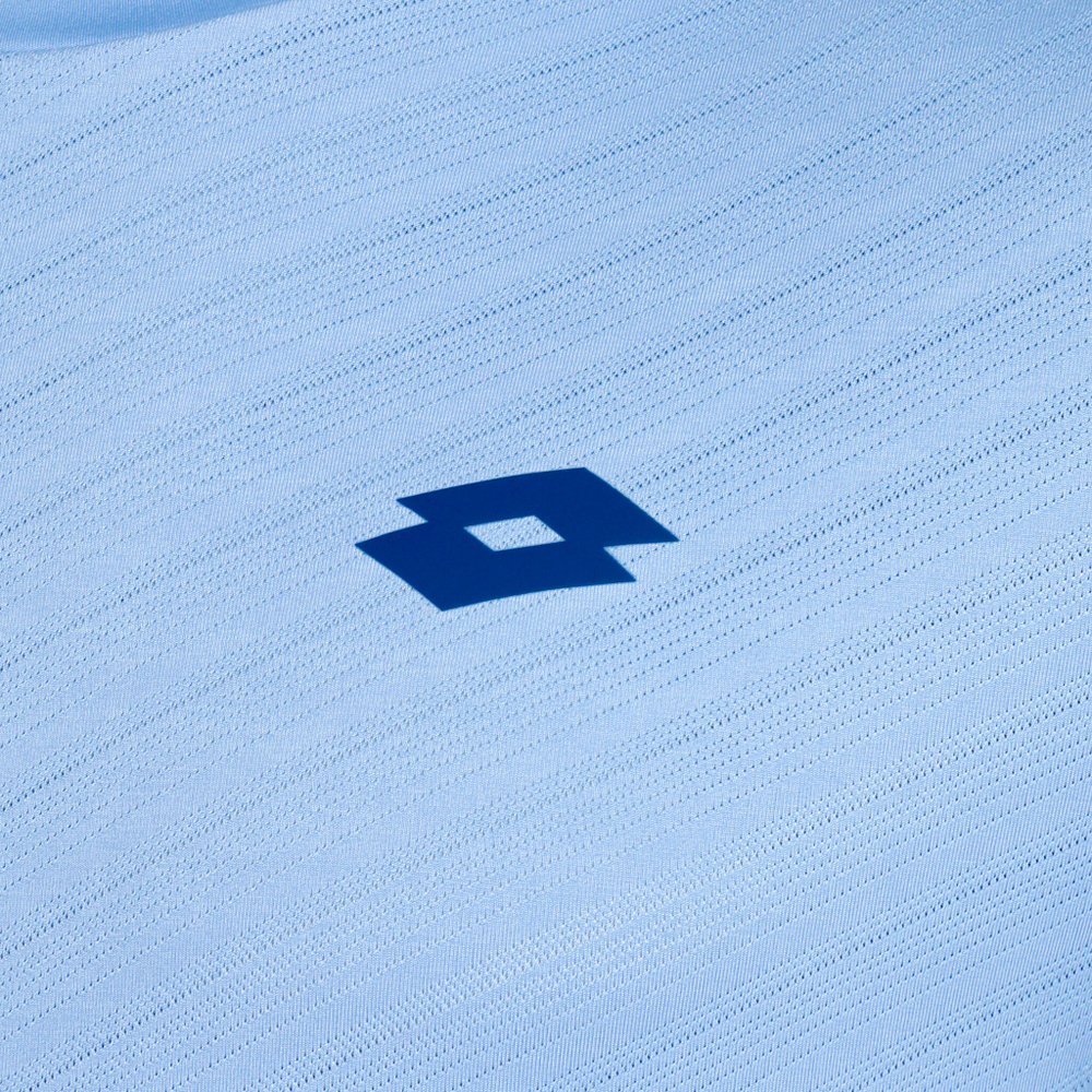 Мужское теннисное поло Lotto Tech 1 D1 T-Shirt Men - Light Blue, Blue