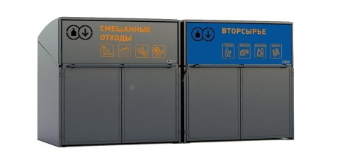 Контейнерный шкаф «Модуль XL» стальной