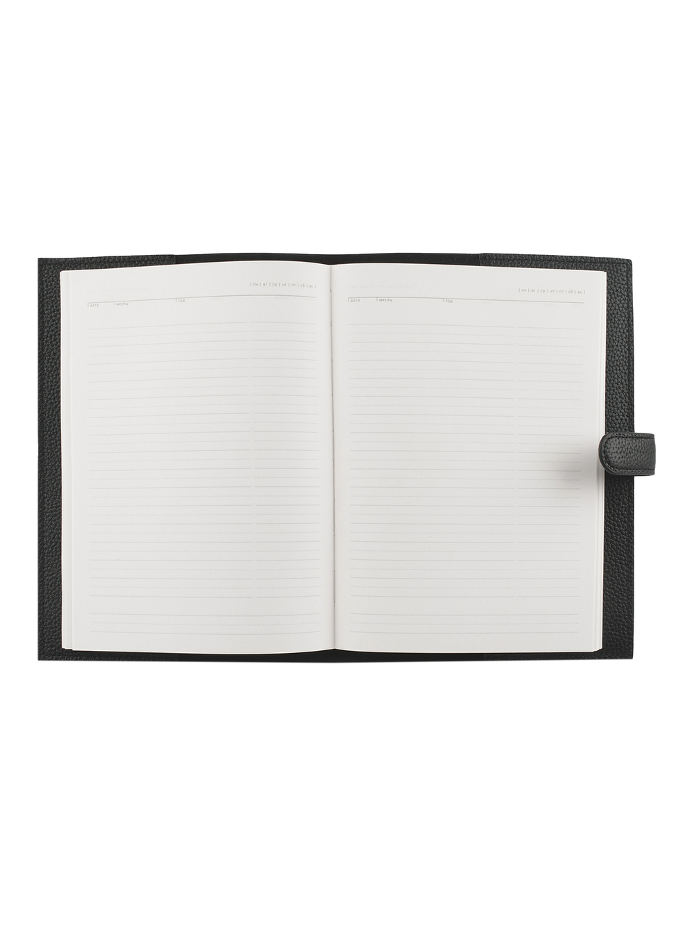 Notebook DAILY NEW black amber color