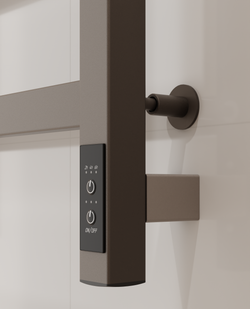 Электрический полотенцесушитель оружейная сталь лесенка 75х40 Entero