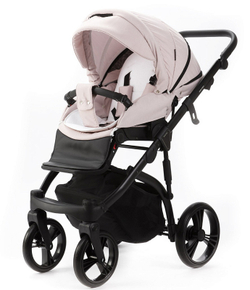 Детская коляска Adamex Lanti 2 в 1 LN-PS26 TIP (СВ.РОЗОВЫЙ + СВ.РОЗОВАЯ КОЖА)