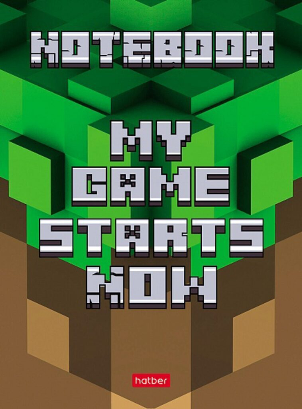 Блокнот А6 7БЦ 48л "Моя игра" кл., глянц.лам.