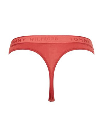 Majtki Tommy Hilfiger Thong 1P - красный