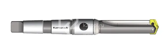 Корпус сверла со сменными пластинами Karnasch 9,5-11,0×31,8 мм, КМ2, ISO 296, арт. 22.1040.00318.0095