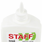 Клей ПВА STAFF EVERYDAY 125 г с дозатором (25 штук в упаковке)