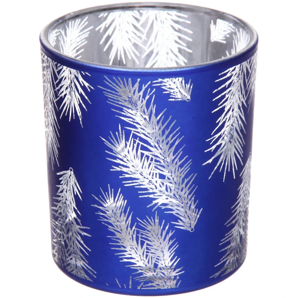 Подсвечник «Волшебная ветвь» 7*7,8 см, Синий