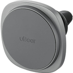 Автомобильный держатель MagSafe с беспроводной зарядкой uBear Way (Qi2) Беспроводная зарядка: Qi 15 Вт. Сертификация Qi2. Устанавливается на вентиляционную решётку