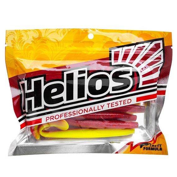 Виброхвост Trofey 5.5&#39;/14см Red Lemon 4шт. (HS-25-050) Helios