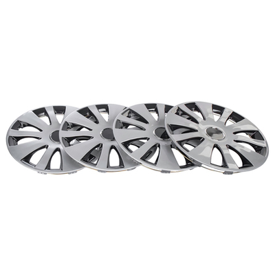 Колпаки R15 Capella 4шт (серебристо-черные) ABS-пластик ARNEZI A0702054