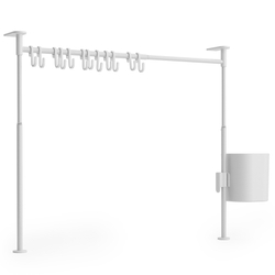 Органайзер кухонный Umbra Anywhere 20 крючков белый