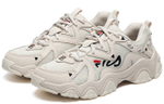 FILA Fila cat's Claw 4.0 shock absorption, non-slip and wear-resistant low-cut sports casual shoes women's ancient white